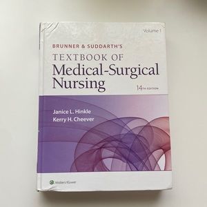 Brunner and Suddarth’s Textbook of Medical Surgical Nursing 14th Edition